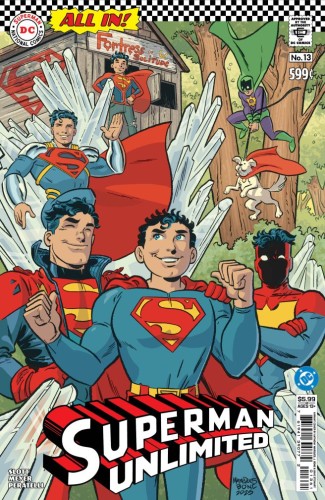 SUPERMAN UNLIMITED #13 CVR E ANTHONY MARQUES CARD STOCK VAR (THE REIGN OF THE SUPERBOYS)