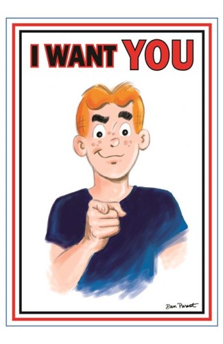 ARCHIE COMICS CELEBRATES AMERICAS 250TH (ONE SHOT) CVR C DAN PARENT UNCLE SAM POSTER ART VAR