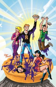 JUGHEAD PIEMAGEDDON (ONE SHOT) CVR G DAN PARENT FOIL FULL ART VAR
