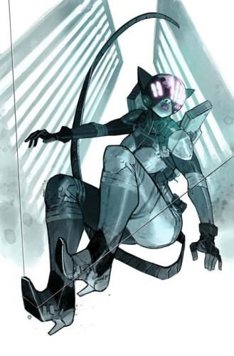 ABSOLUTE CATWOMAN #2 (OF 6) CVR E INC 1:25 ERIC CANETE CARD STOCK VAR