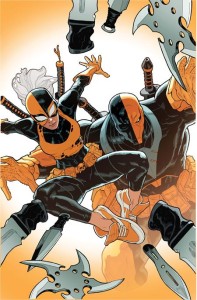 DEATHSTROKE THE TERMINATOR #5 CVR B JEFF SPOKES CARD STOCK VAR