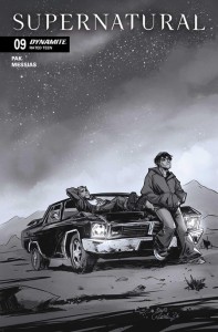 SUPERNATURAL #9 CVR G INC 1:10 DAVID COUSENS LINE ART VAR