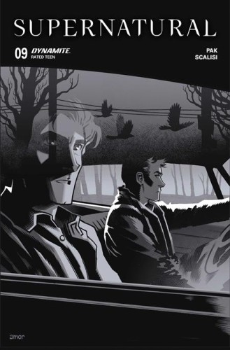 SUPERNATURAL #9 CVR H INC 1:10 JOHN AMOR LINE ART VAR