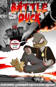 OTTER SQUAD #4 CVR B J HAMMOND GET DUCKED VAR