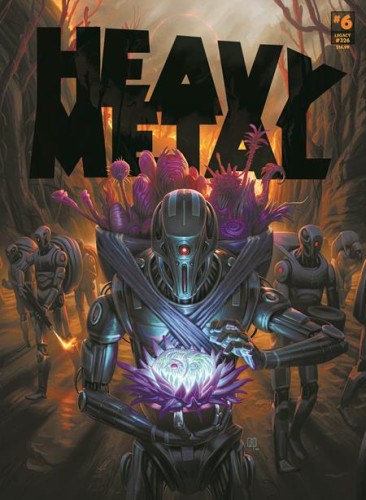 HEAVY METAL MAGAZINE #6 CVR A FLAVIO GRECO PLAGIAďľ 