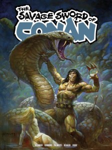 SAVAGE SWORD OF CONAN #15 CVR C ALEX HORLEY FOIL VAR