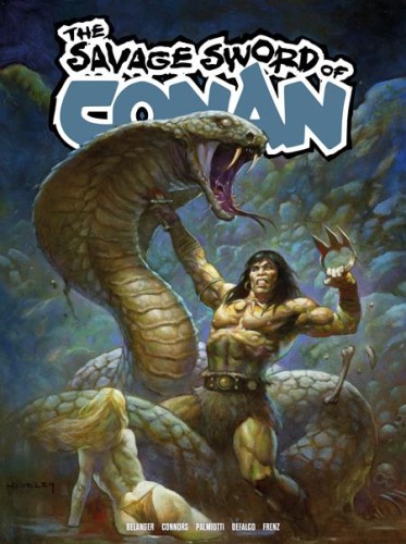 SAVAGE SWORD OF CONAN #15 CVR C ALEX HORLEY FOIL VAR