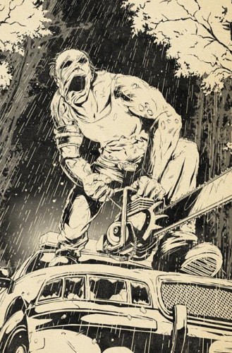 DEAD BY DAYLIGHT THE HILLBILLY #4 (OF 4) CVR B FLOPS VIRGIN INKS CARDSTOCK