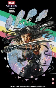 UNCANNY X-MEN #31 DAVID MACK DISABILITY PRIDE VAR