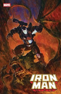 IRON MAN #7 25 COPY DAVE RAPOZA VAR