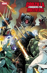 GODZILLA CONQUERS THE MULTIVERSE #1 GIUSEPPE CAMUNCOLI VAR
