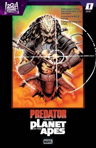 PREDATOR VS. THE PLANET OF THE APES #1 CHRIS CAMPANA MOVIE POSTER HOMAGE VAR