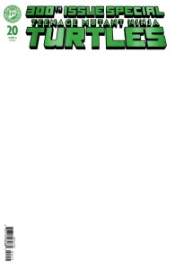 TEENAGE MUTANT NINJA TURTLES #20: 300TH ISSUE SPECIAL: G FOIL (SKETCH VAR)