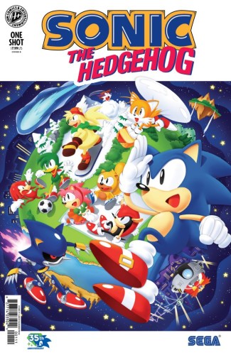 SONIC THE HEDGEHOG: 35TH ANNIVERSARY SPECIAL VAR B (HAMMERSTROM)