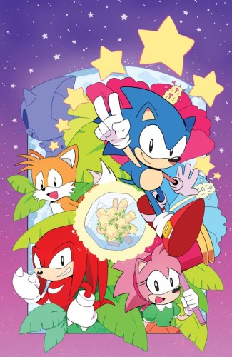 SONIC THE HEDGEHOG: 35TH ANNIVERSARY SPECIAL VAR C FOIL (ATA FULL ART)