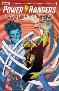 POWER RANGERS UNLIMITED #1 B VAR (DRESSED, HAMNER)