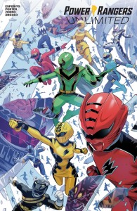 POWER RANGERS UNLIMITED #1 C EVERY RANGER EVER CARDSTOCK CONNECTING VAR (DRESSED, ZONNO)