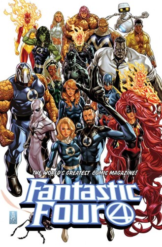FANTASTIC FOUR BY DAN SLOTT OMNIBUS VOL 02 MARK BROOKS COVER HC (9781302961220)