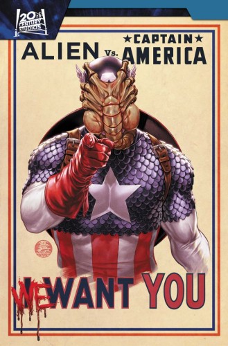 ALIEN VS. CAPTAIN AMERICA TP (9781302967369)