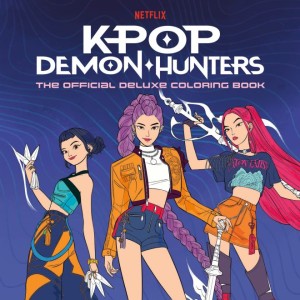 KPOP DEMON HUNTERS: THE OFFICIAL DELUXE COLORING BOOK TP