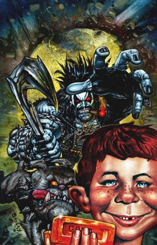 MAD ABOUT DC #1 (ONE SHOT) 2nd PTG Second Printing Cvr C Simon Bisley Foil Var