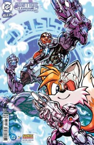 JUSTICE LEAGUE UNLIMITED #19 CVR F CARLOS DANDA DC X SONIC CARD STOCK VAR