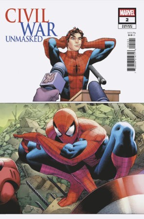 CIVIL WAR: UNMASKED #2 PAULO SIQUEIRA 5-PART CONNECTING VAR