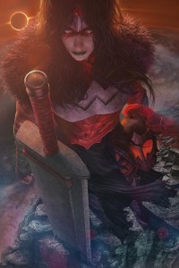 ABSOLUTE WONDER WOMAN #22 CVR C RAHZZAH CARD STOCK VAR