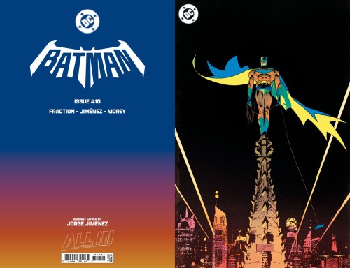 BATMAN #10 CVR E JORGE JIMENEZ FOIL VAR