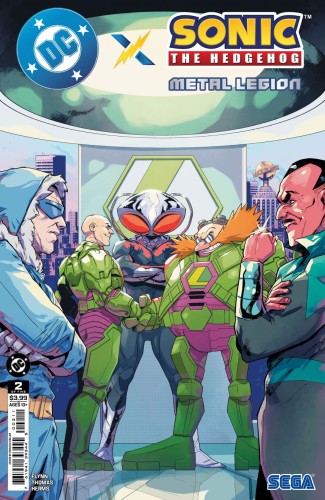 DC X SONIC THE HEDGEHOG THE METAL LEGION #2 (OF 5) CVR A PABLO M COLLAR