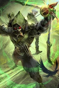 ABSOLUTE GREEN ARROW #1 (OF 6) 2nd PTG Second Printing Cvr B Ivan Tao Card Stock Var