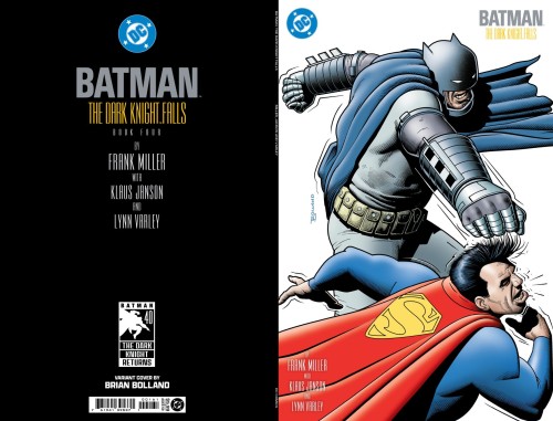BATMAN THE DARK KNIGHT RETURNS #4 (OF 4) FACSIMILE EDITION CVR E BRIAN BOLLAND CARD STOCK VAR