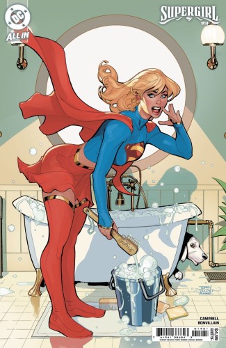 SUPERGIRL #14 CVR B TERRY DODSON CARD STOCK VAR (THE REIGN OF THE SUPERBOYS)