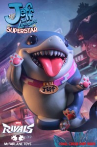 JEFF THE LAND SHARK: SUPERSTAR #1 MCFARLANE TOYS MARVEL RIVALS VAR