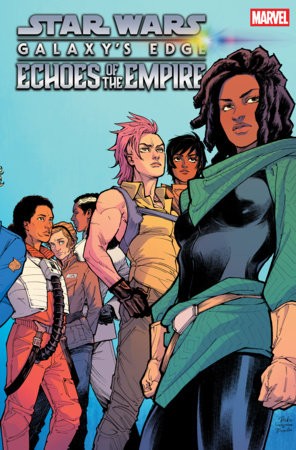 STAR WARS: GALAXYS EDGE - ECHOES OF THE EMPIRE #3 RICKIE YAGAWA 3-PART CONNECTING PRIDE VAR