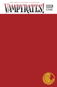 VAMPYRATES! #1 D RED BLANK SKETCH VAR