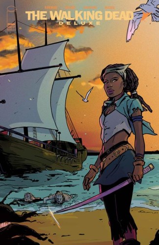 WALKING DEAD DELUXE #139 CVR C LIANA KANGAS CONNECTING VAR