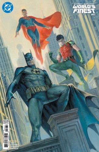 BATMAN SUPERMAN WORLDS FINEST #52 CVR C DAVIDE PARATORE CARD STOCK VAR