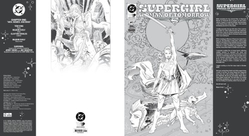 DC W.I.P. SUPERGIRL WOMAN OF TOMORROW #1