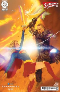 SUPERMAN UNLIMITED #14 CVR D MITCH GERADS SUPERGIRL MOVIE CARD STOCK VAR (THE REIGN OF THE SUPERBOYS)
