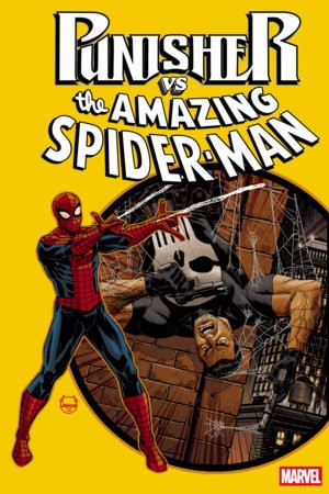 PUNISHER VS. SPIDER-MAN #1 DAVE JOHNSON FOIL VAR