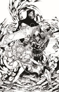 SPAWN THE CURSE OF SHERLEE JOHNSON #6 CVR C BRETT BOOTH B&W VIRGIN VAR