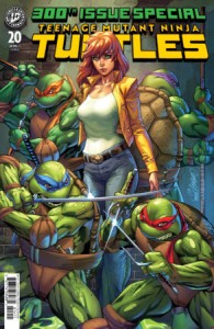 TEENAGE MUTANT NINJA TURTLES #20: 300TH ISSUE SPECIAL VAR D (CAMPBELL)