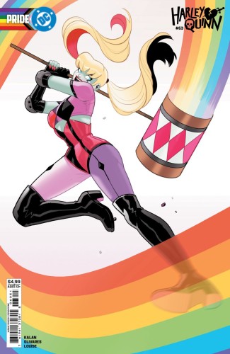 HARLEY QUINN #63 CVR E STEPHEN BYRNE DC PRIDE CARD STOCK VAR