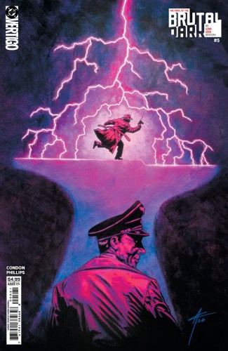 THE PERIL OF THE BRUTAL DARK AN EZRA CAIN MYSTERY #5 (OF 6) CVR B AARON CAMPBELL CARD STOCK VAR