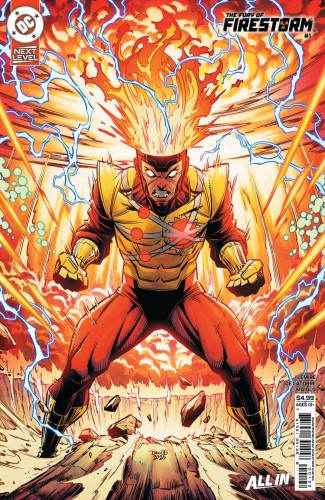 FURY OF FIRESTORM #1 (OF 6) 2nd PTG Second Printing Cvr B Diego Olortegui Card Stock Var