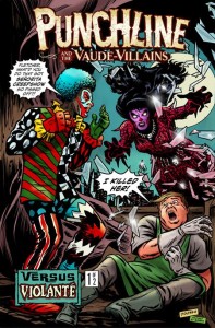 PUNCHLINE AND THE VAUDE-VILLAINS VS VIOLANTE #1 (OF 2) CVR B NIK POLIWKO VAR