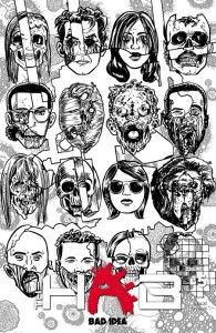 HAB #5 (OF 5) CVR D DAVID LAPHAM BW INFECTED SKULLS VAR