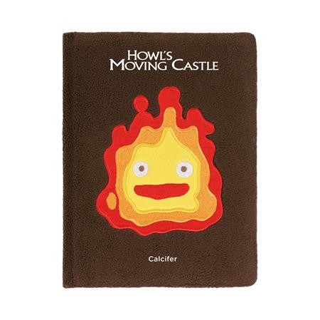 STUDIO GHIBLI HOWLS MOVING CASTLE CALCIFER PLUSH JOURNAL HC (9781797243566)
