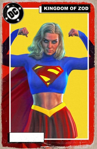 SUPERGIRL #16 CVR E MARK SPEARS KINGDOM OF ZOD FOIL VAR (KINGDOM OF ZOD)